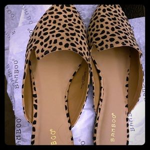 Brand new cheetah loafers